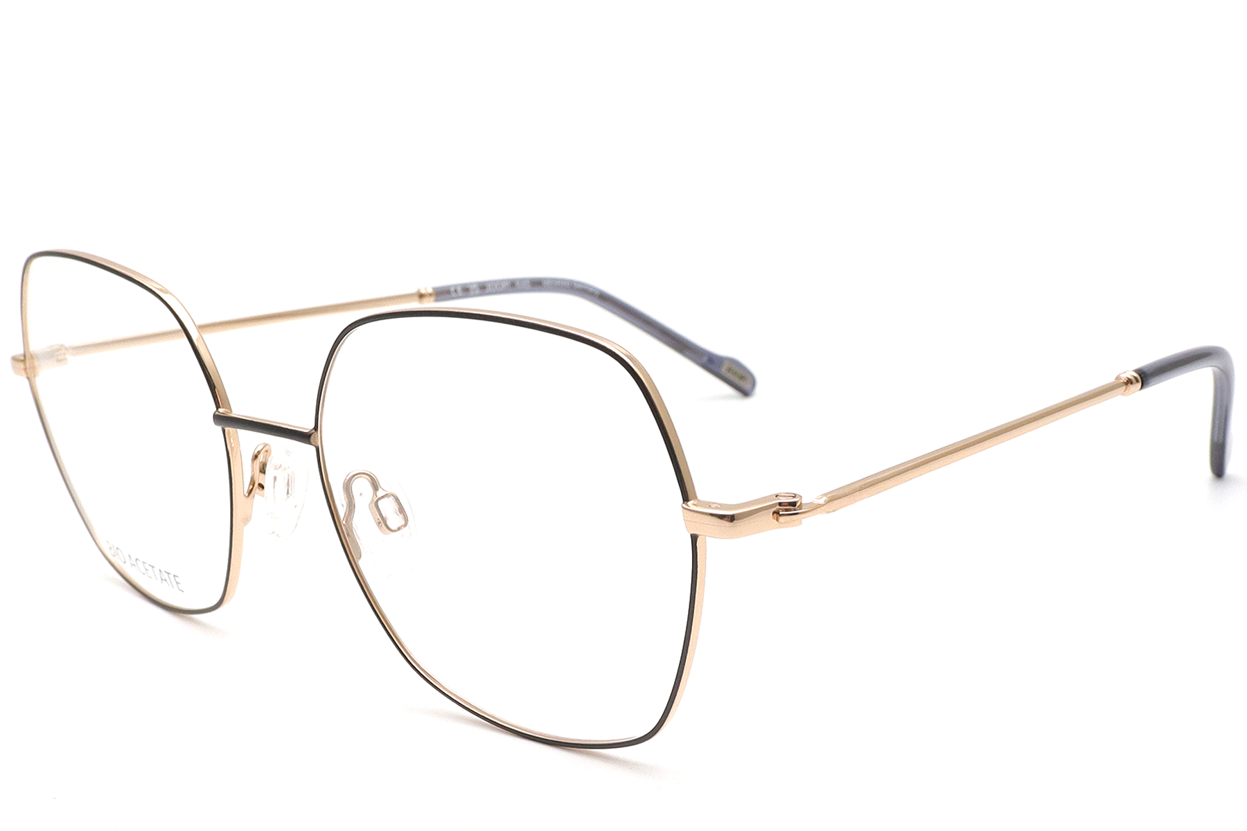 Geometric Black Metal Glasses #BS0420-0438