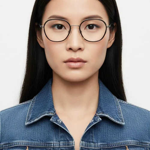 Lunettes ovales en acétate écaille de tortue #BS0420-0441