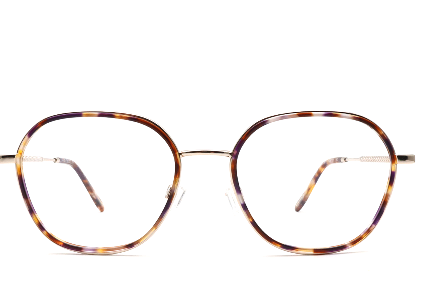Oval Tortoiseshell Acetate Glasses #BS0420-0442