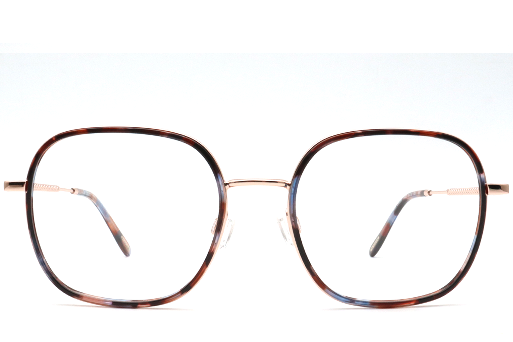 Oval Tortoiseshell Acetate Glasses #BS0420-0443