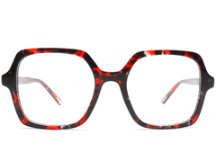 Gafas rectangulares de acetato de carey #BS0420-0444