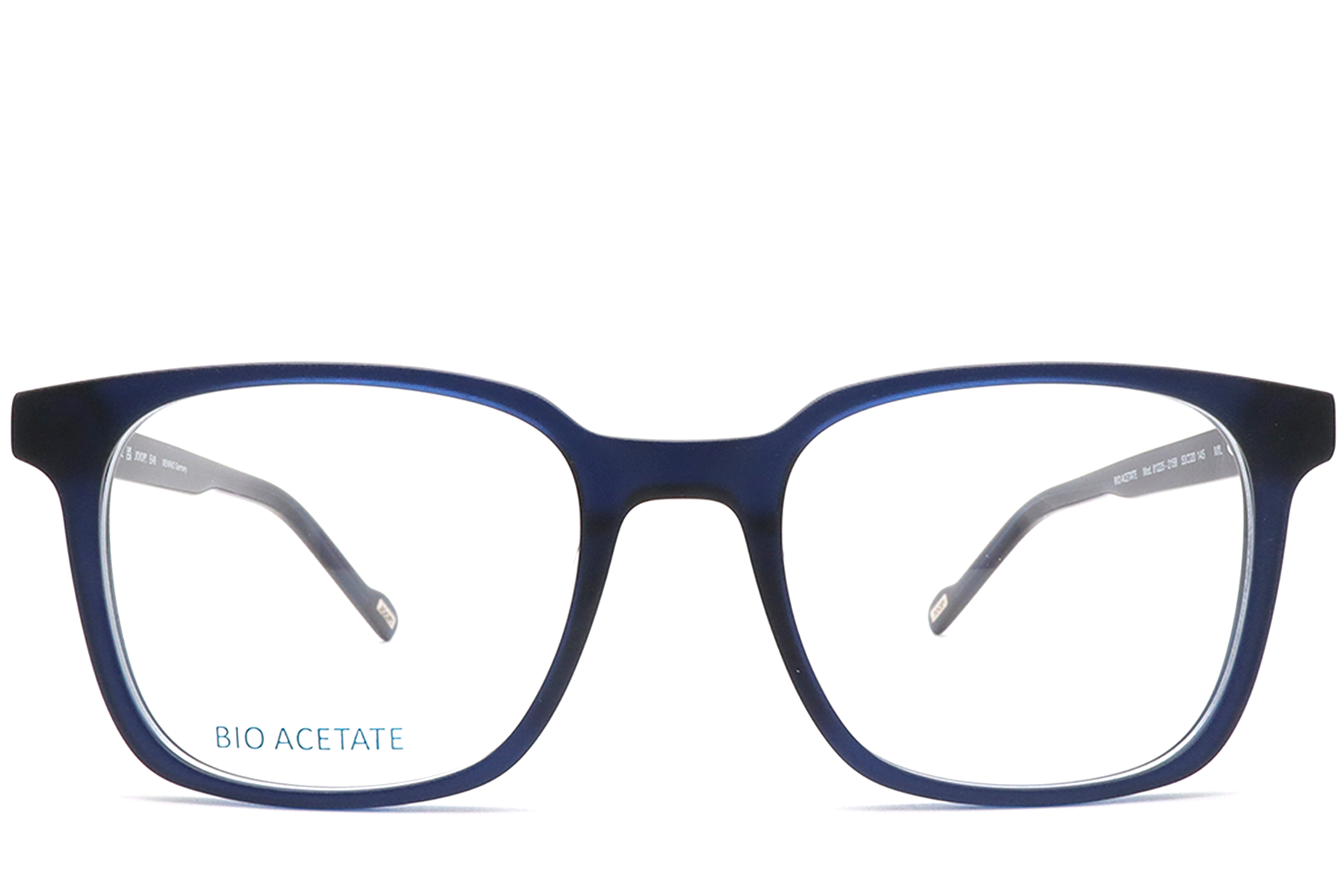 Rectangular Blue Eco acetate Glasses #BS0420-0445