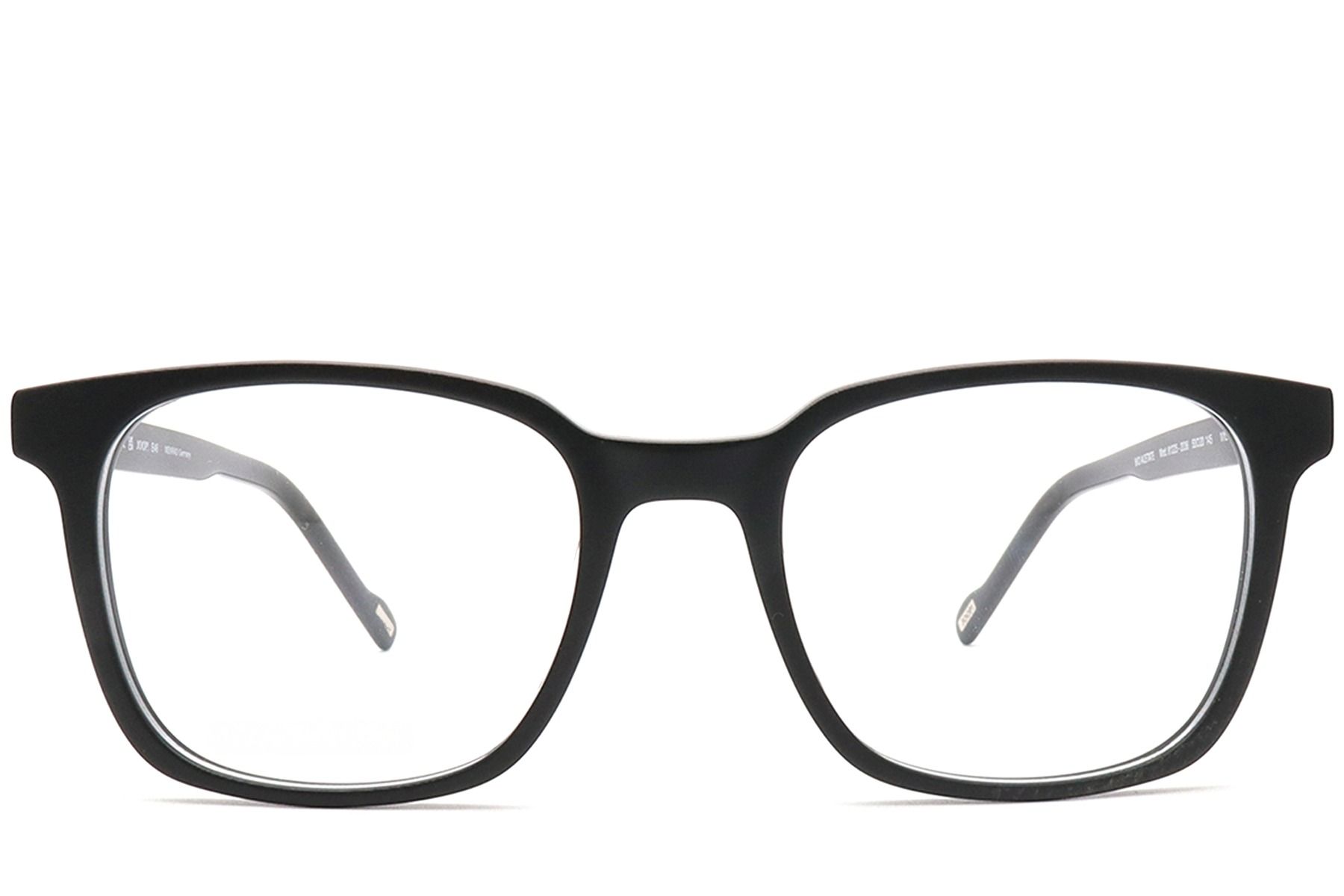 Rectangular Black Eco acetate Glasses #BS0420-0446