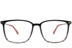 Gafas de sol rectangulares negras Ultem con clip n.° BS0420-0448