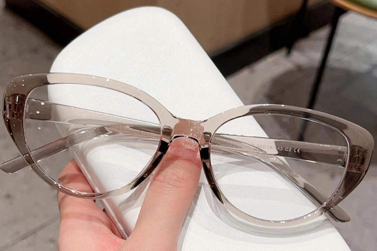 Oval Brown TR90 Glasses #BS0423-0007