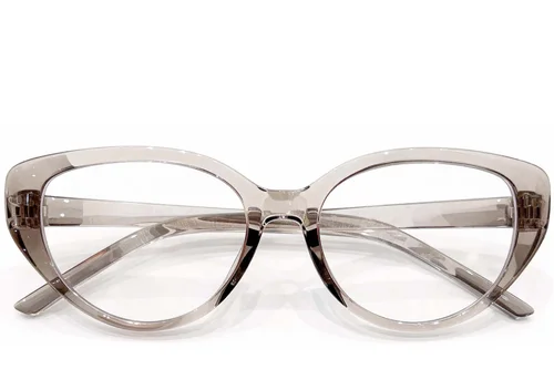 Lunettes ovales marron TR90 #BS0423-0007