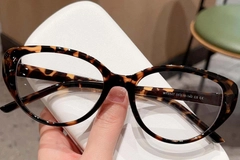 Oval Tortoiseshell TR90 Glasses #BS0423-0010