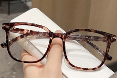 Rectangular Tortoiseshell TR90 Glasses #BS0423-0012