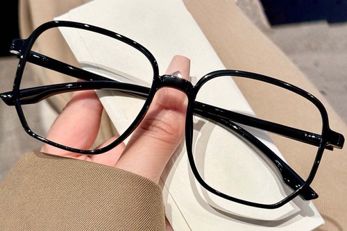 Geometric Black TR90 Glasses #BS0423-0022