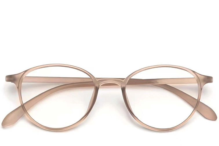 Oval Brown TR90 Glasses #BS0423-0027