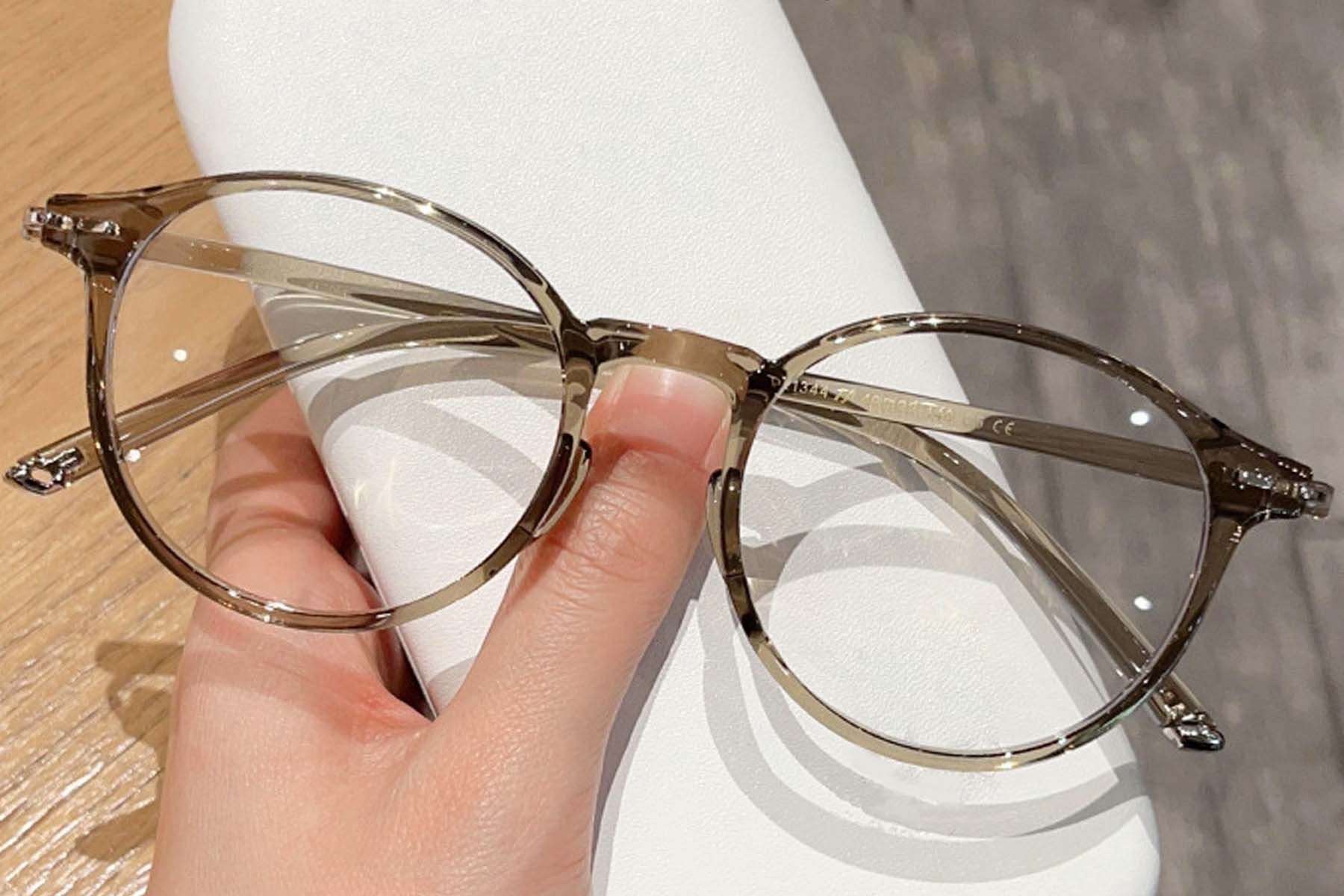 Oval Green TR90 Glasses #BS0423-0033