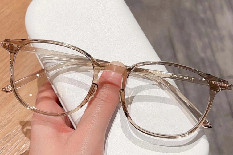 Rectangular Yellow TR90 Glasses #BS0423-0039