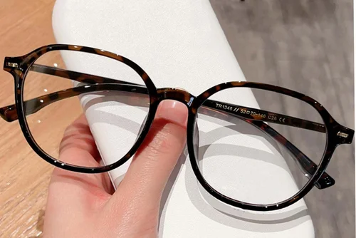 Lunettes géométriques écaille de tortue TR90 #BS0423-0047