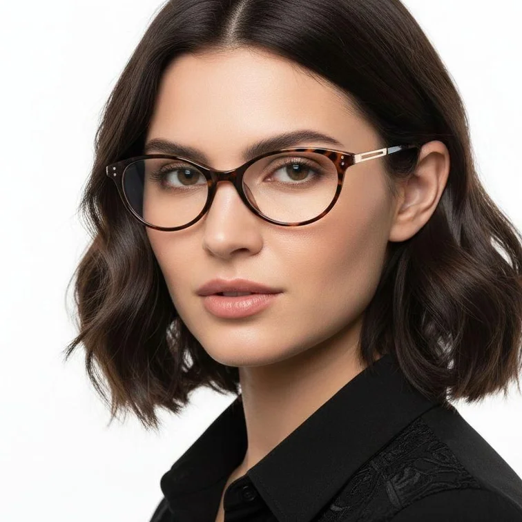 Butterfly Tortoiseshell TR90 Glasses #BS0423-0054