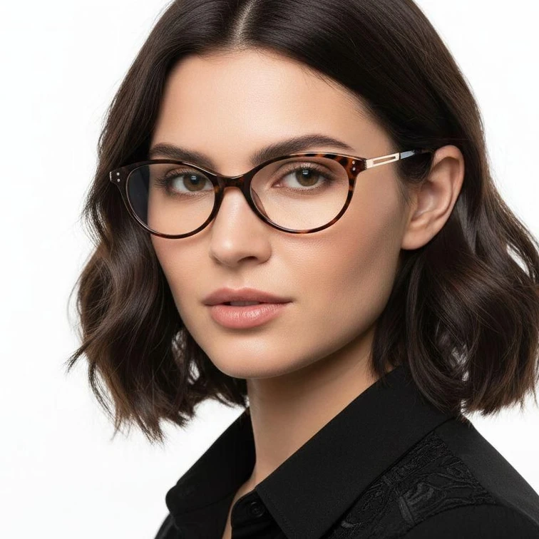Gafas mariposa TR90 carey #BS0423-0054