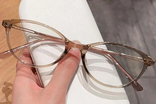 Lunettes papillon marron TR90 #BS0423-0055