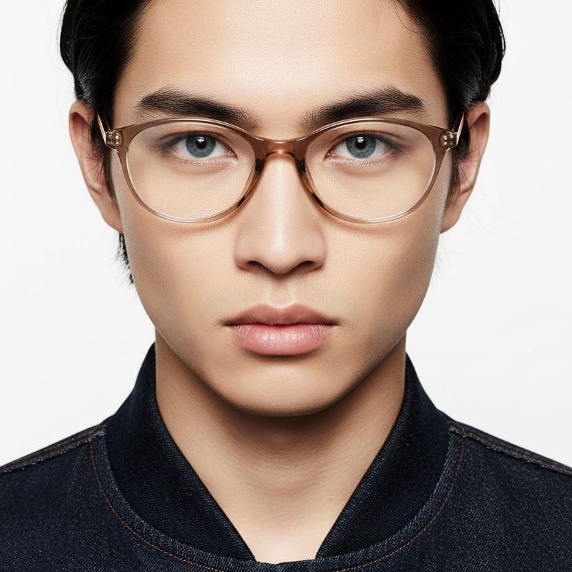 Gafas TR90 mariposa marrón #BS0423-0055