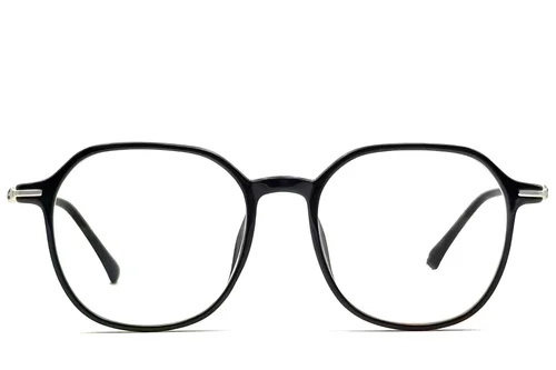Lunettes géométriques noires TR90 #BS0423-0058