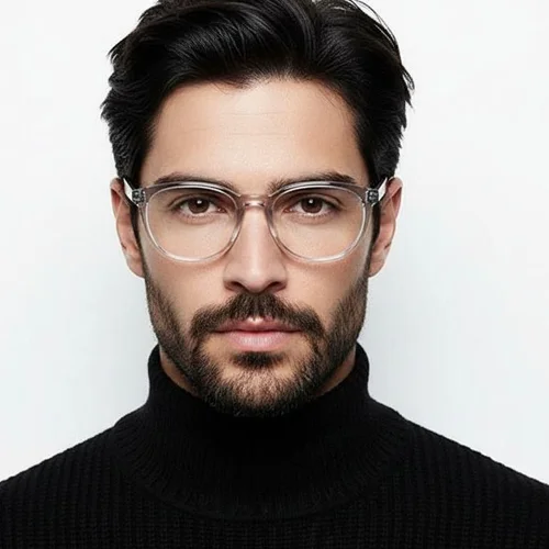 Lunettes papillon grises TR90 #BS0423-0065