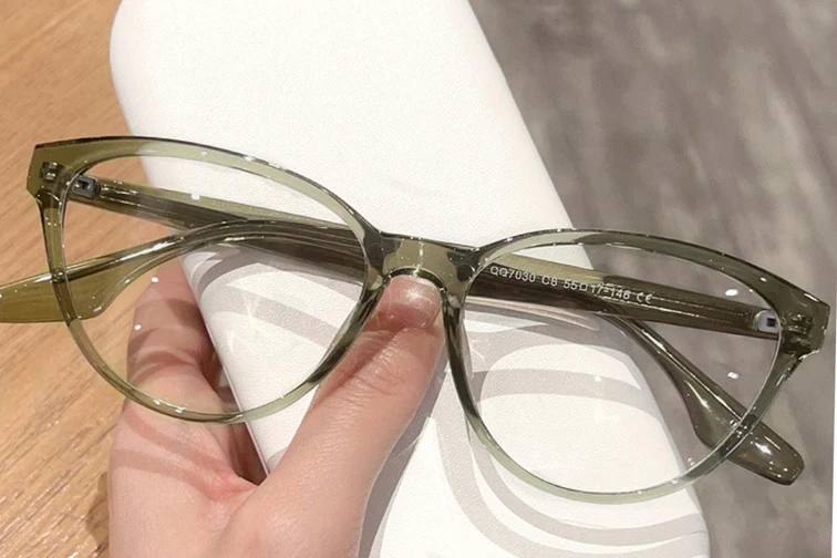 Gafas TR90 verde mariposa #BS0423-0067