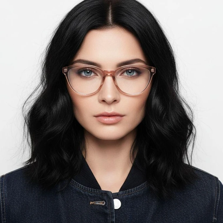 Lunettes papillon roses TR90 #BS0423-0069