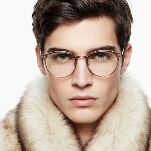 Gafas ovaladas TR90 marrones #BS0423-0079