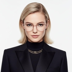 Gafas geométricas TR90 grises #BS0423-0085