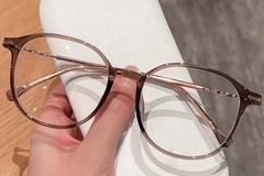 Gafas geométricas TR90 marrones #BS0423-0087