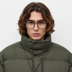 Geometric Brown TR90 Glasses #BS0423-0087
