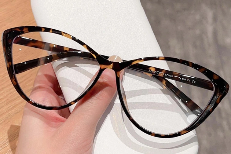 Butterfly Tortoiseshell TR90 Glasses #BS0423-0090
