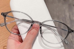 Oval Grey TR90 Glasses #BS0423-0095