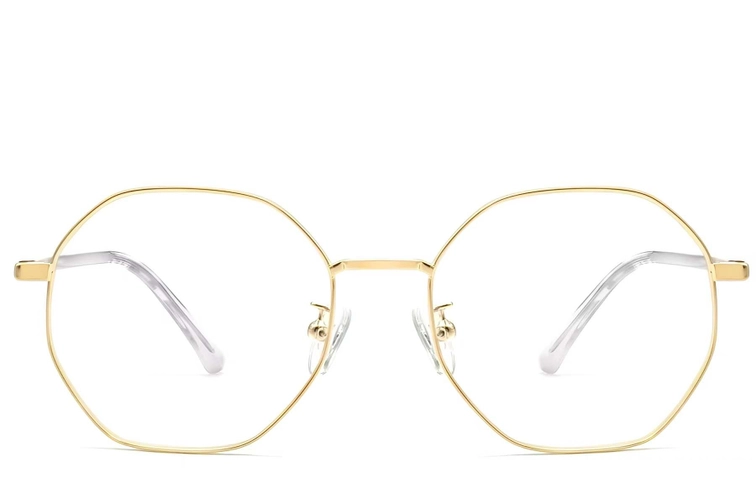 Geometric Golden Metal Glasses #BS0423-0102