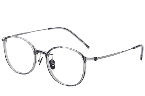 Oval Grey TR90 Glasses #BS0423-0112