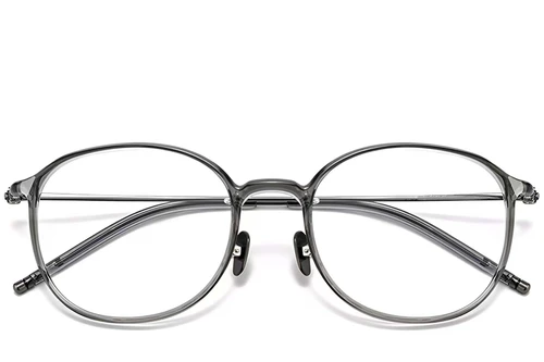Oval Grey TR90 Glasses #BS0423-0112