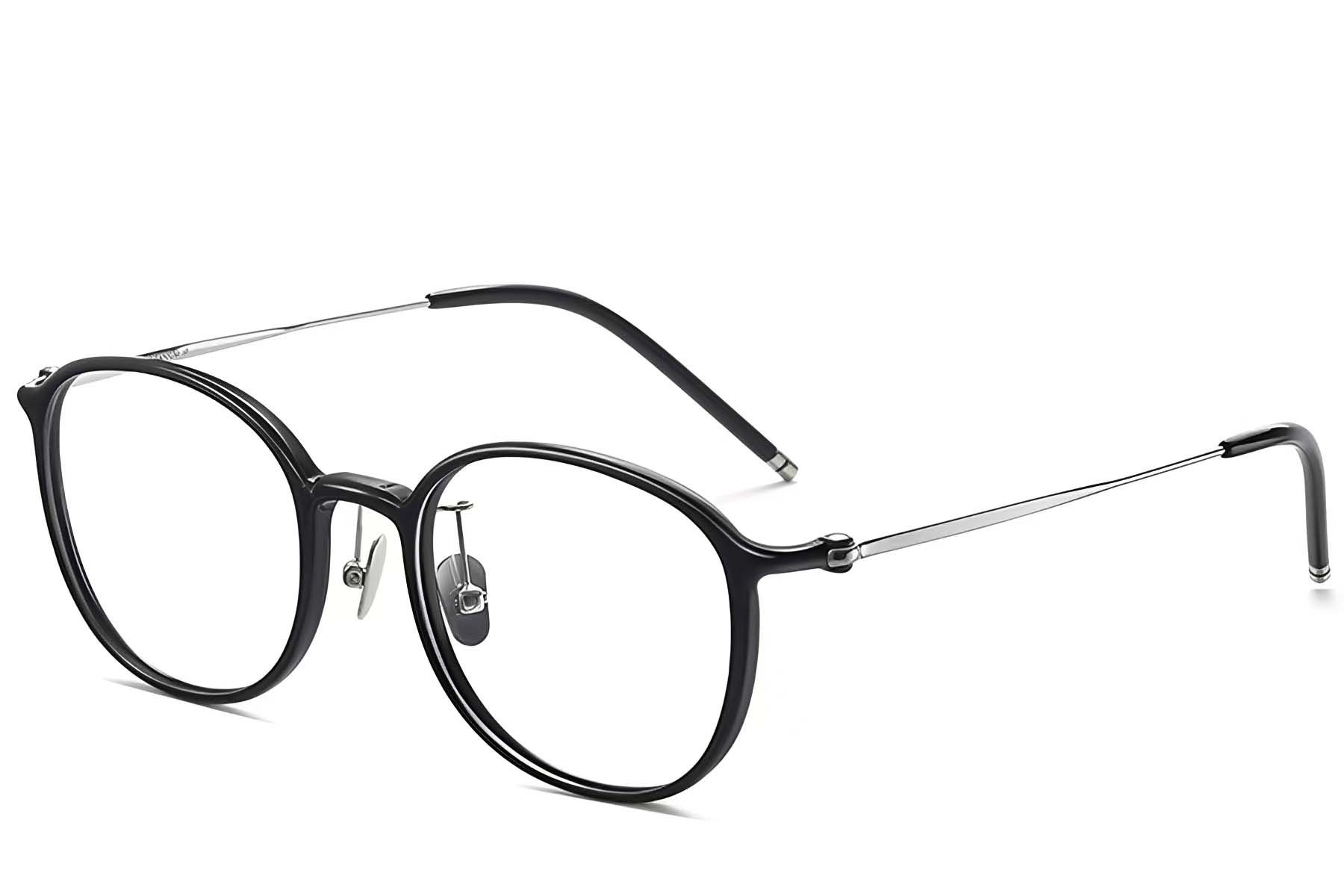 Oval Black TR90 Glasses #BS0423-0113