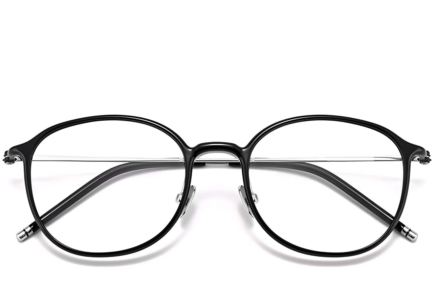 Oval Black TR90 Glasses #BS0423-0113