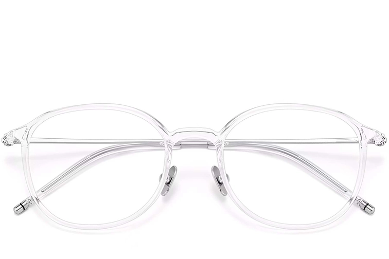 Oval Transparent TR90 Glasses #BS0423-0114