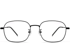 Rectangular Black Titanium Glasses #BS0423-0119