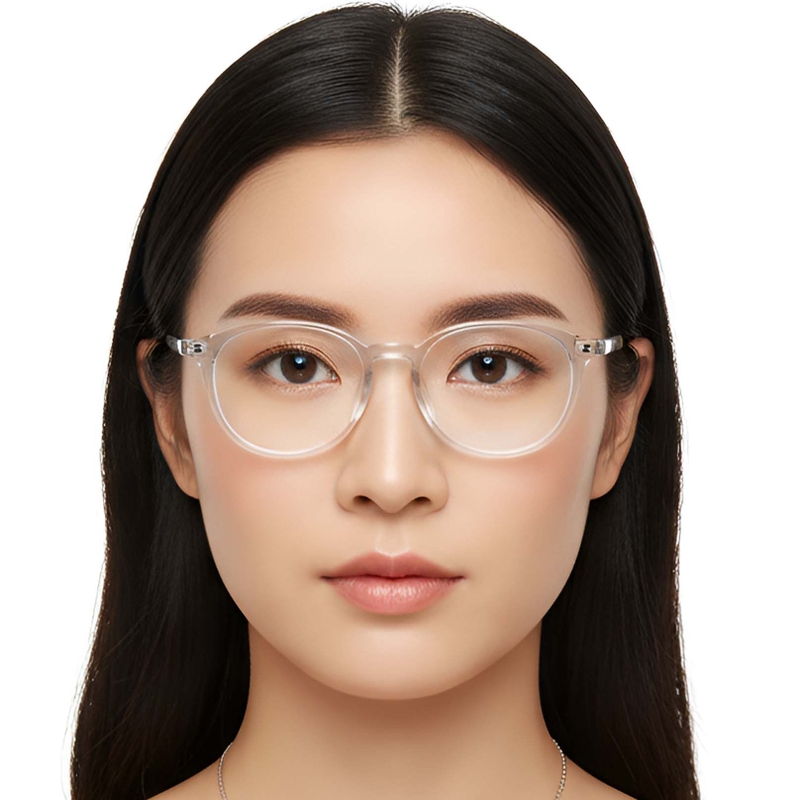 Oval Grey TR90 Glasses #BS0423-0126