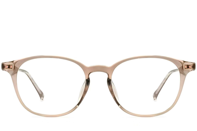 Oval Brown TR90 Glasses #BS0423-0127