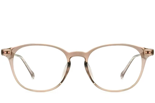 Gafas ovaladas TR90 marrones #BS0423-0127