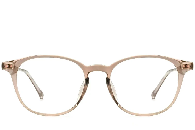 Oval Brown TR90 Glasses #BS0423-0127