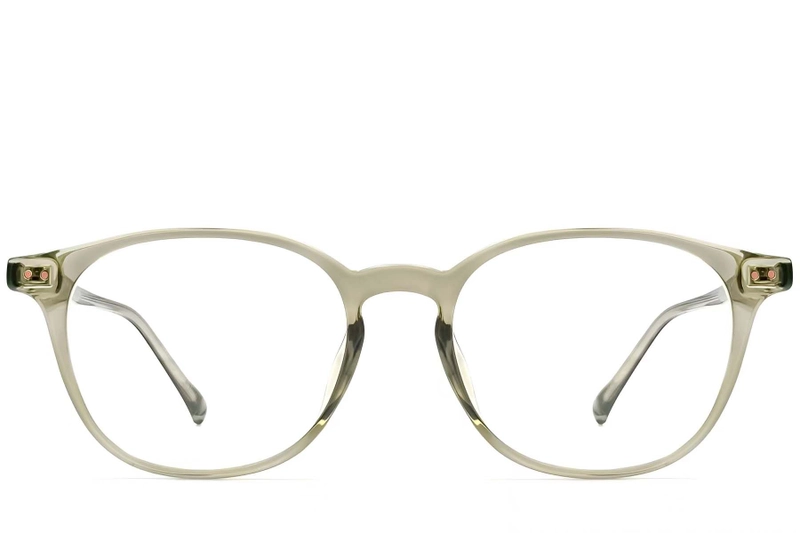 Oval Green TR90 Glasses #BS0423-0128