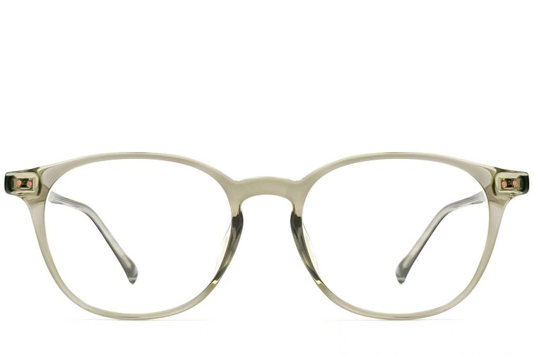 Ovale groene TR90 bril #BS0423-0128