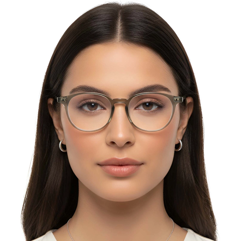 Oval Green TR90 Glasses #BS0423-0128