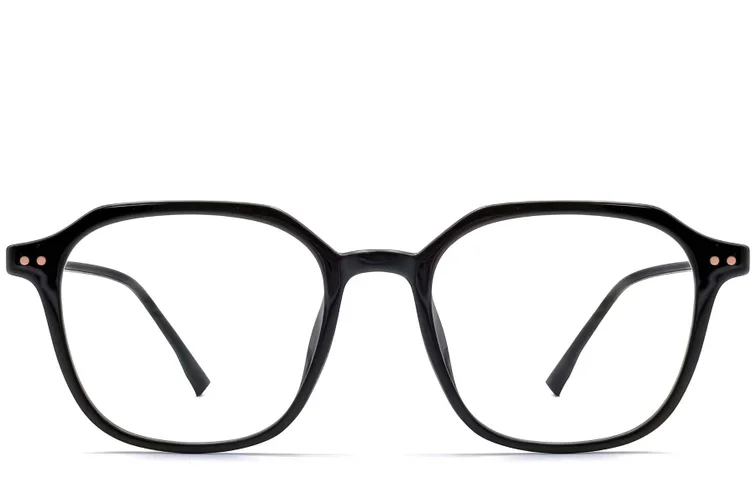 Gafas geométricas negras TR90 #BS0423-0130