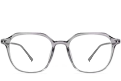 Geometric Grey TR90 Glasses #BS0423-0131