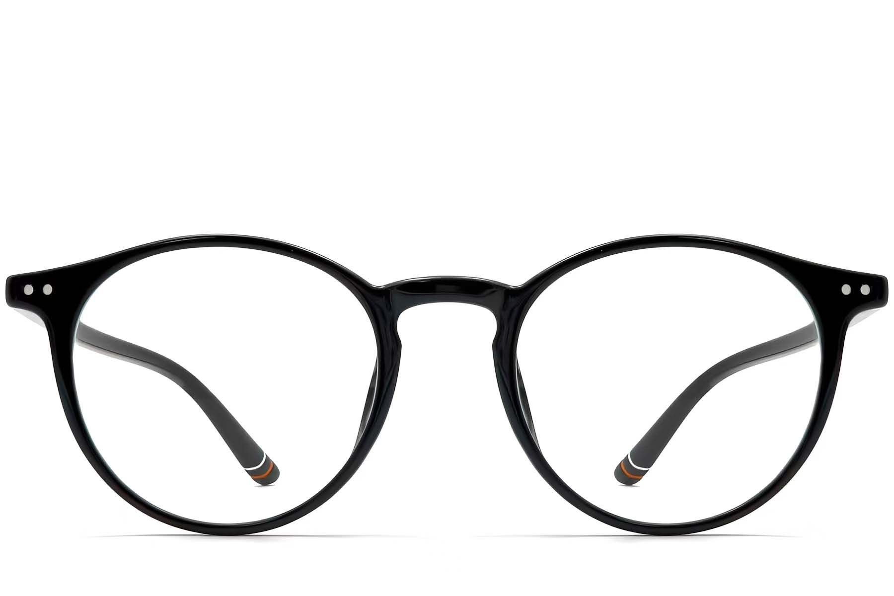 Oval Black TR90 Glasses #BS0423-0134