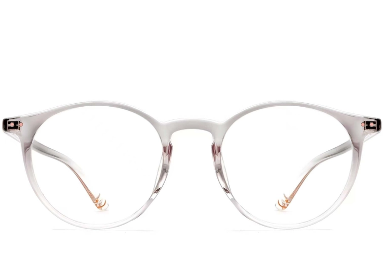 Oval Grey TR90 Glasses #BS0423-0136