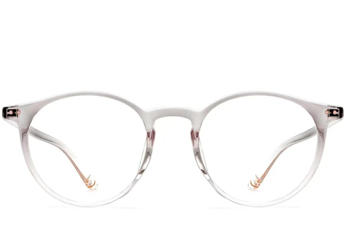 Oval Grey TR90 Glasses #BS0423-0136